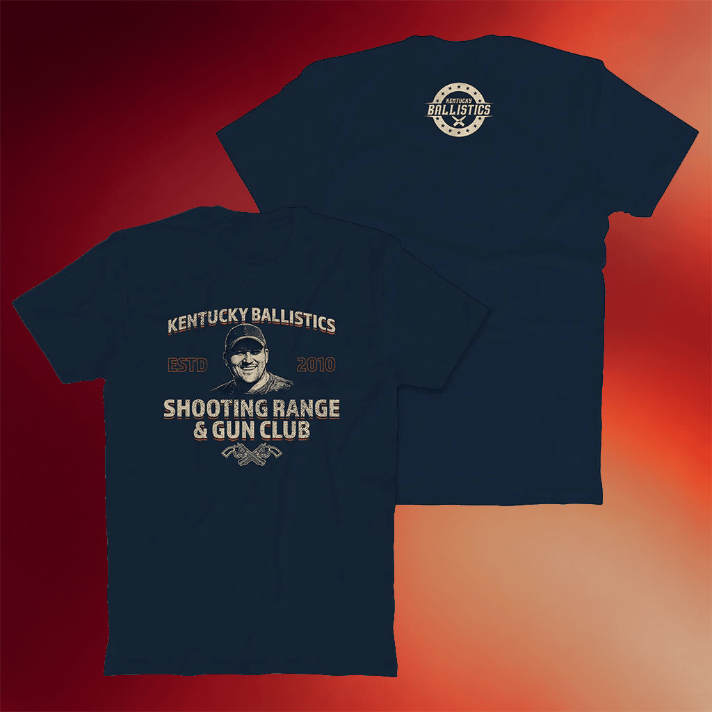 Kentucky Ballistics Merch 2026 KB Shooting Range And Gun Club T-Shirt Top Father's Day Gifts - Merchluma