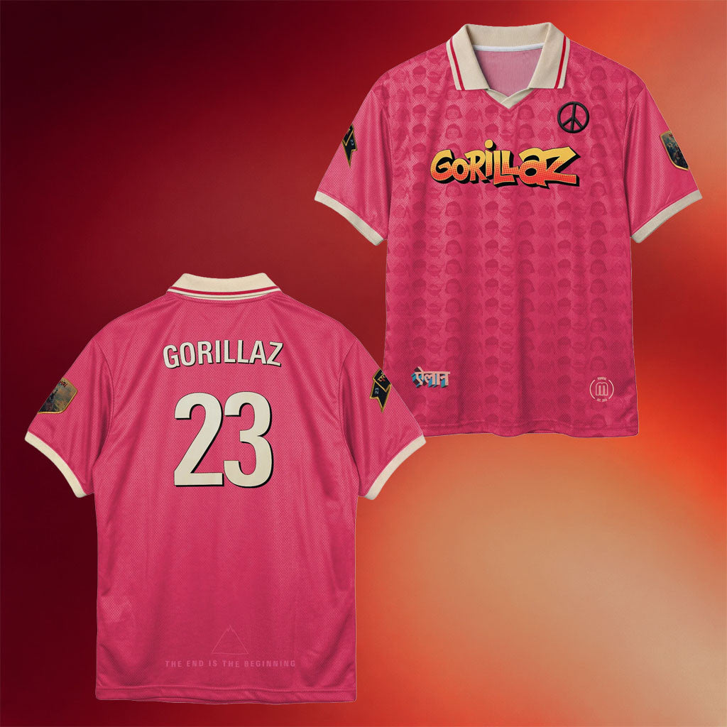 Gorillaz Merch 2026 Gorillaz X Mundial Away Jersey Shirt Present For Band Fans - Merchluma
