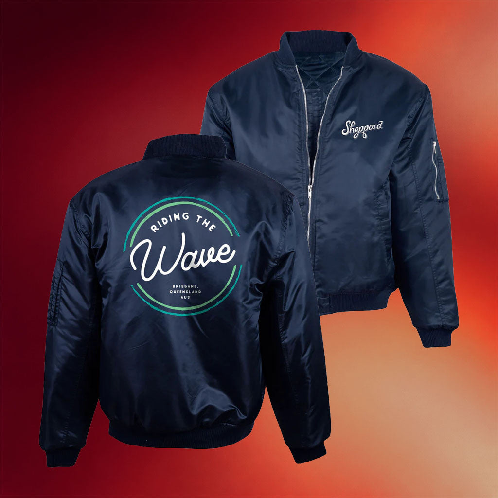 Sheppard Merch 2026 Riding The Wave Bomber Jacket Gift Ideas For Brothers - Merchluma