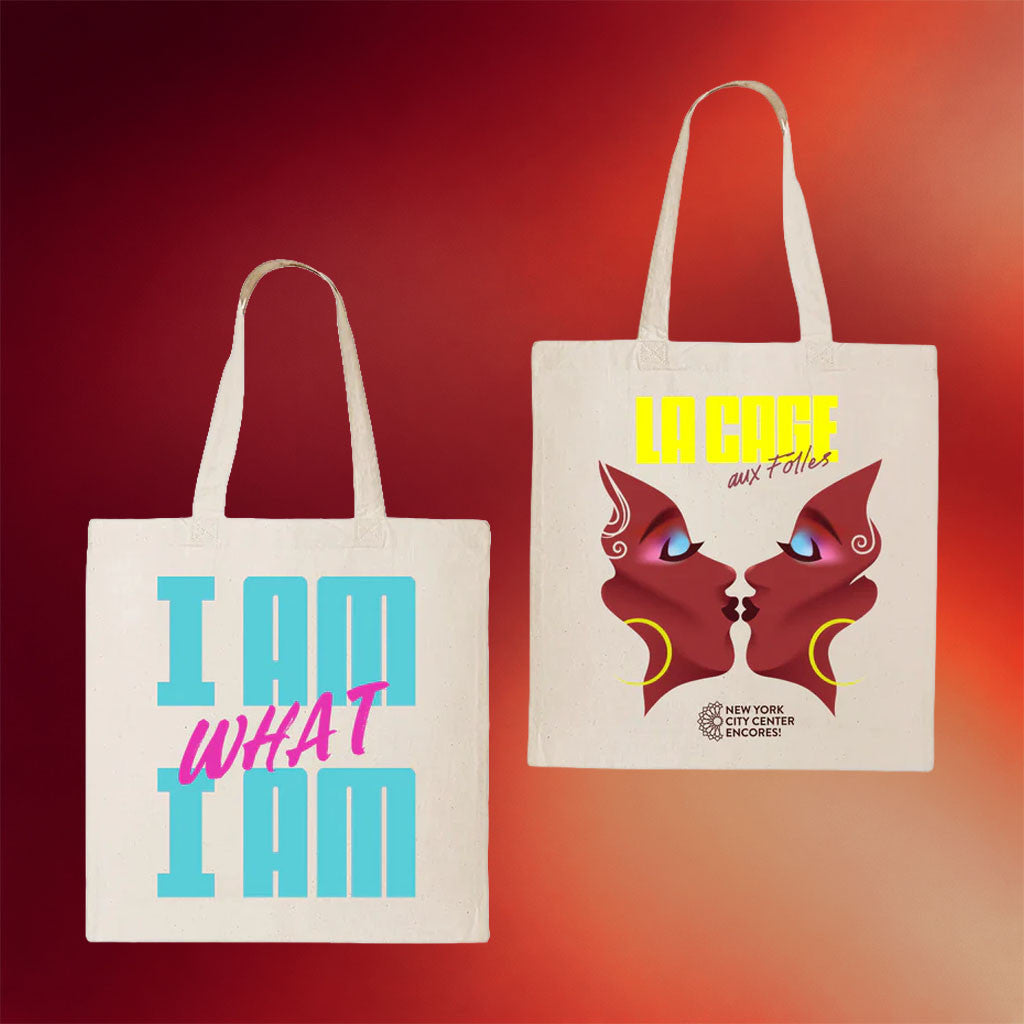 Broadway Merch 2026 New York City Center La Cage Aux Folles I Am What I Am Tote Bag Best Gifts - Merchluma