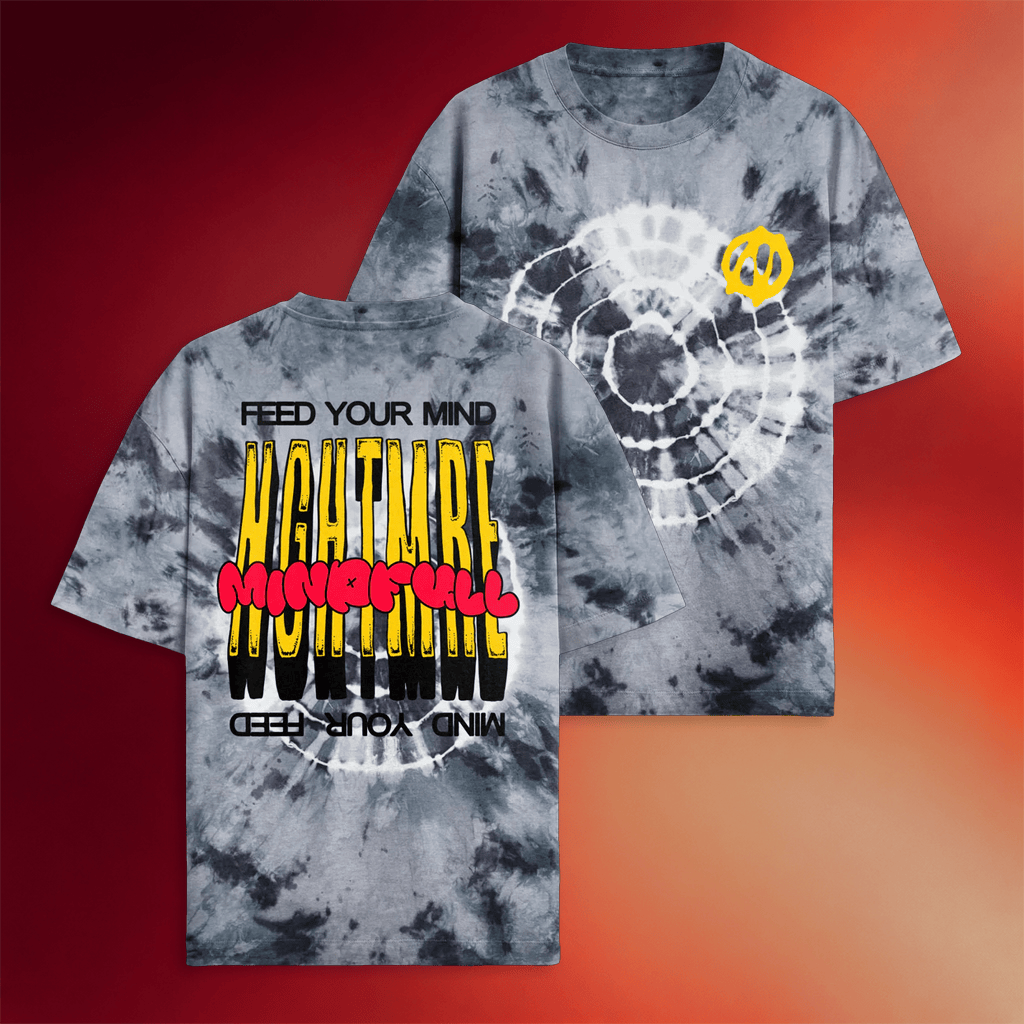 Nghtmre Merch Feed Your Mind Nghtmre Wildstyle Tie Dye T-Shirt Gifts For DJ Fans - Merchluma