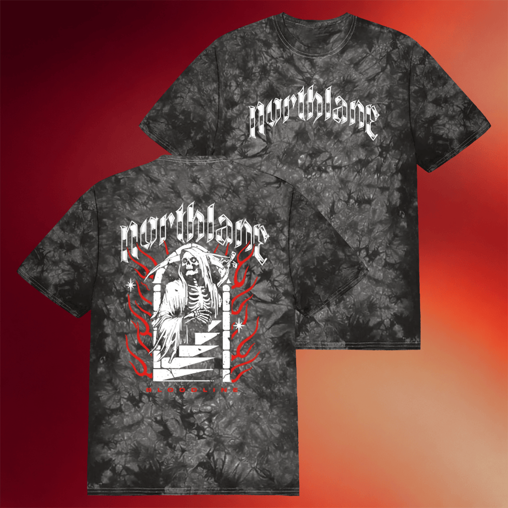 Northlane Merch 2026 Reaper Tie Dye T-Shirt Birthday Present For Husband - Merchluma