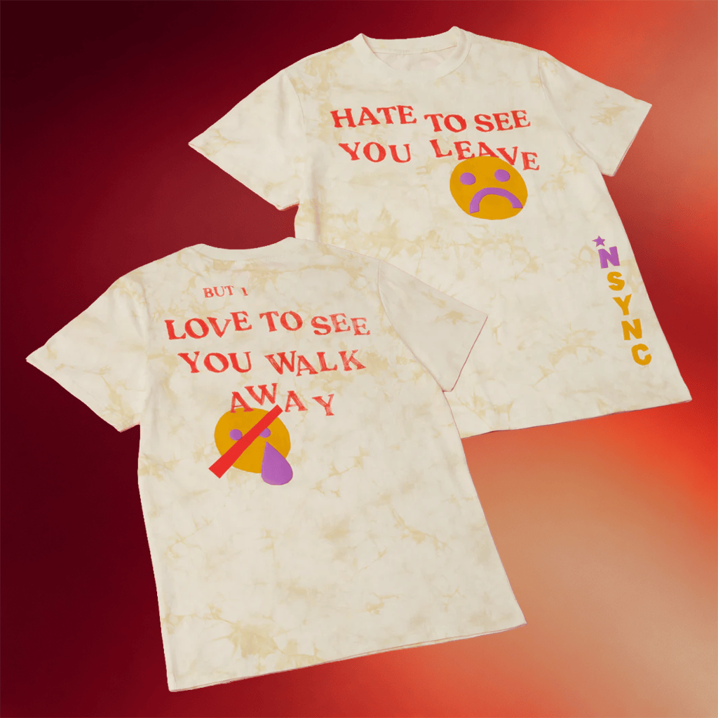 NSYNC Merch 2026 Hate To See You Leave T-Shirt NSYNC Band Shirt Gift For Music Lovers - Merchluma