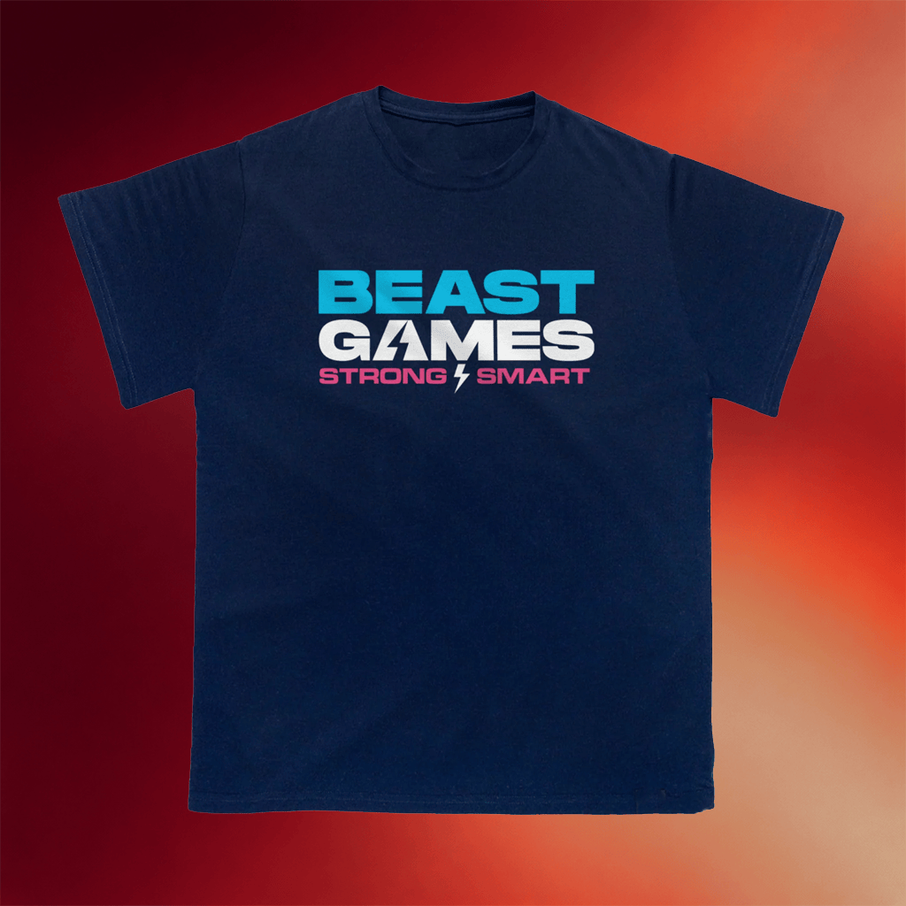 MrBeast Merch Beast Games T-Shirt Gift Ideas For Brother - Merchluma