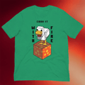 Minecraft Merch 2026 Lava Chicken Cook It With Fire T-Shirt Unique Gifts For Brothers - Merchluma