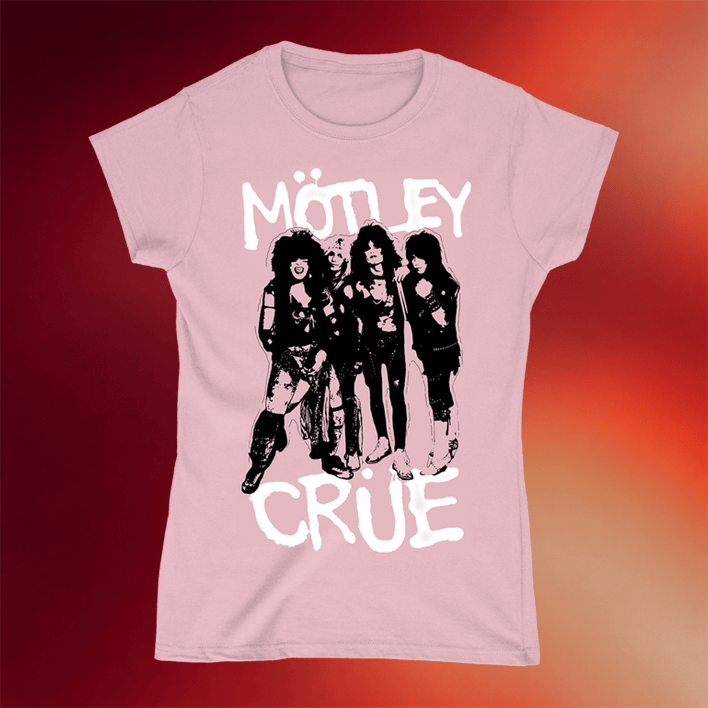 Motley Crue Merch 2026 Rebel Punk Spray Paint T-Shirt Presents For Music Lovers - Merchluma