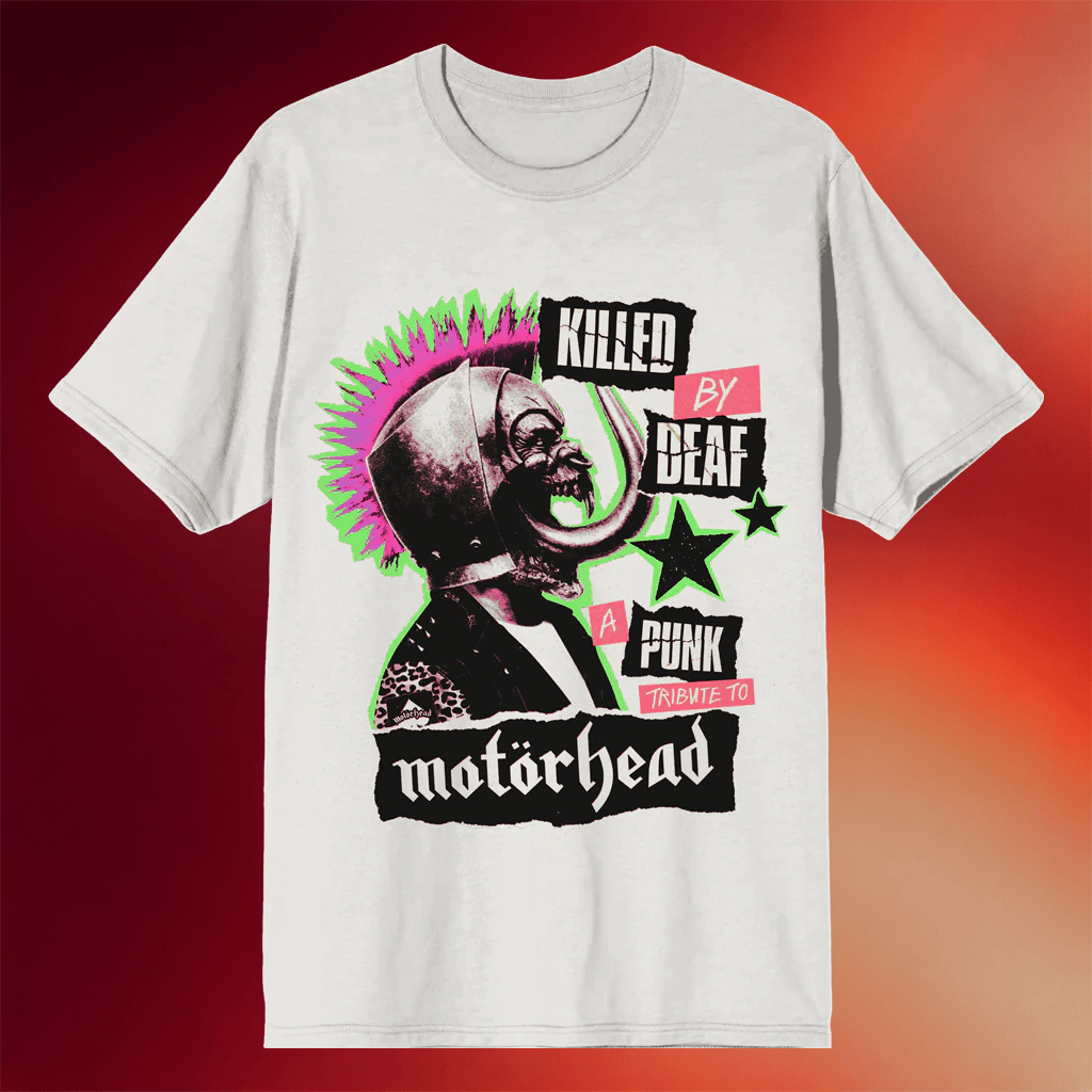 Motorhead Merch 2026 Killed By Deaf T-Shirt Best Gifts For Punk Rock Band Fans - Merchluma