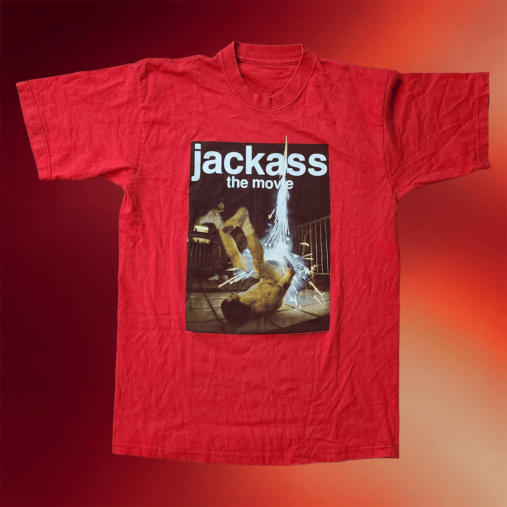 Jackass Merch Jackass The Movie Promo T-Shirt Humor Gifts For Friends - Merchluma