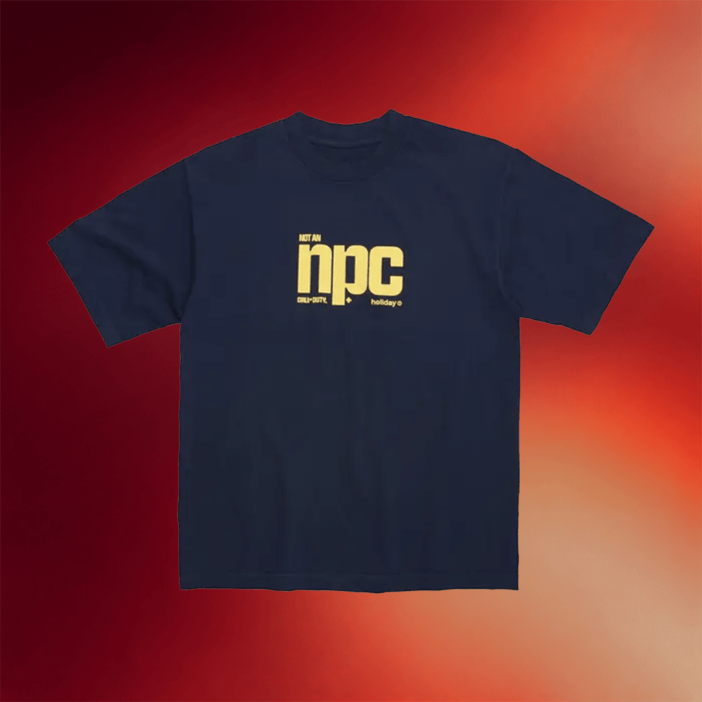Holiday Brand Merch 2026 Not An NPC T-Shirt Top 10 Father's Day Gifts - Merchluma