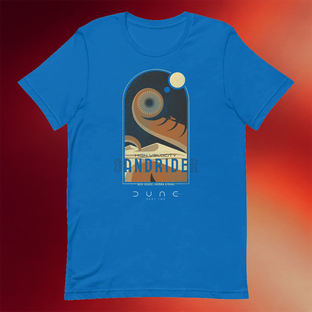 Dune Merch 2026 High Velocity Sandrider T-Shirt Dune Shirt Gifts For Brothers - Merchluma