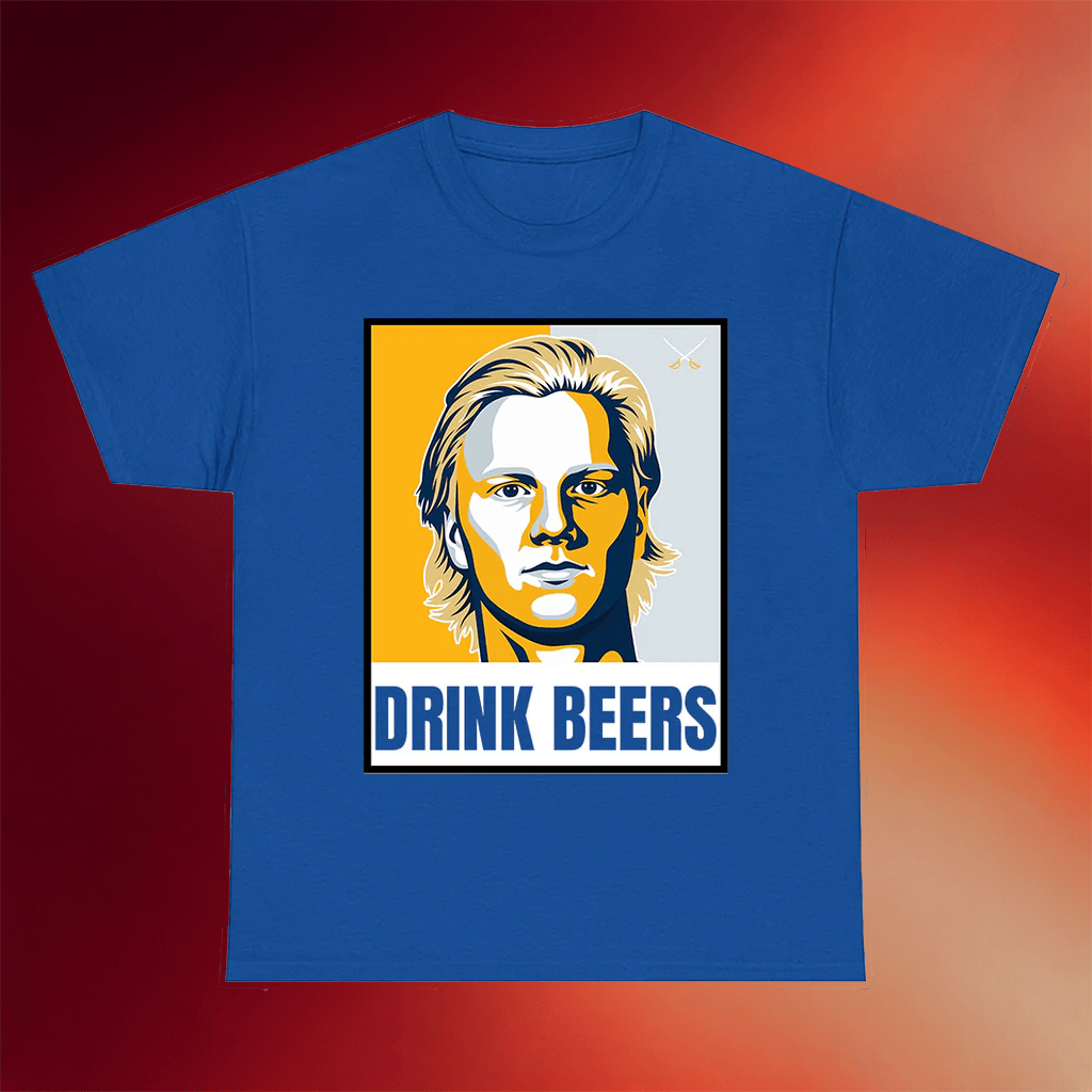 Heel Turn Merch 2026 Buffalo Sabres T-Shirt Rasmus Dahlin Drink Beers Shirt Brother Gifts - Merchluma