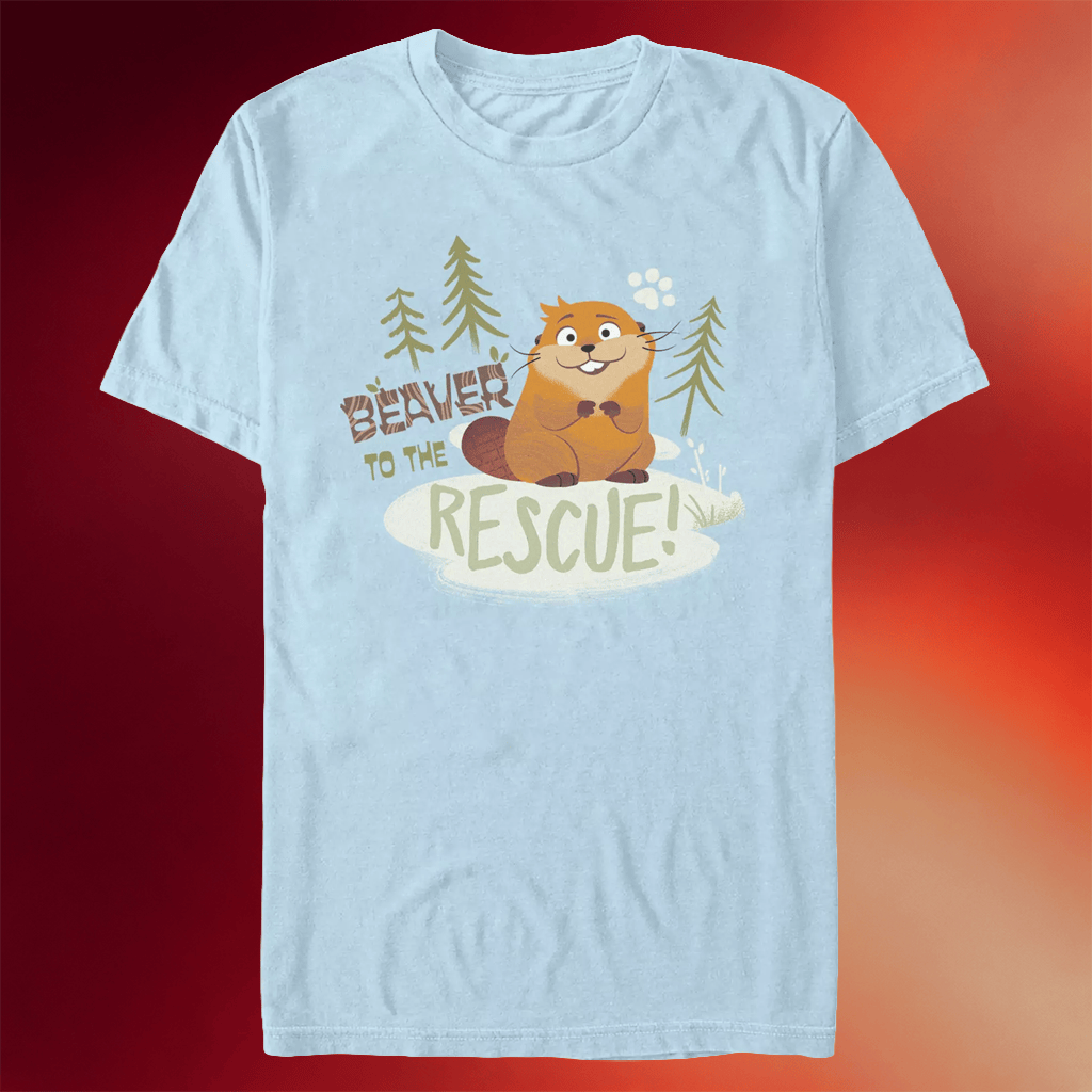 Hoppers Merch 2026 Mabel Beaver To The Rescue T-Shirt Hoppers Shirt Gifts For Brothers - Merchluma