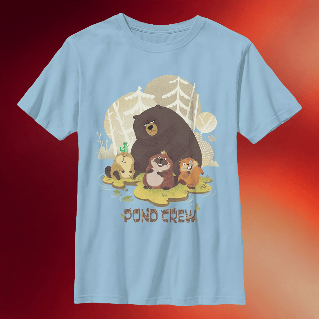Hoppers Merch 2026 Pond Crew T-Shirt Hoppers Movie Shirt Gifts For Friends - Merchluma