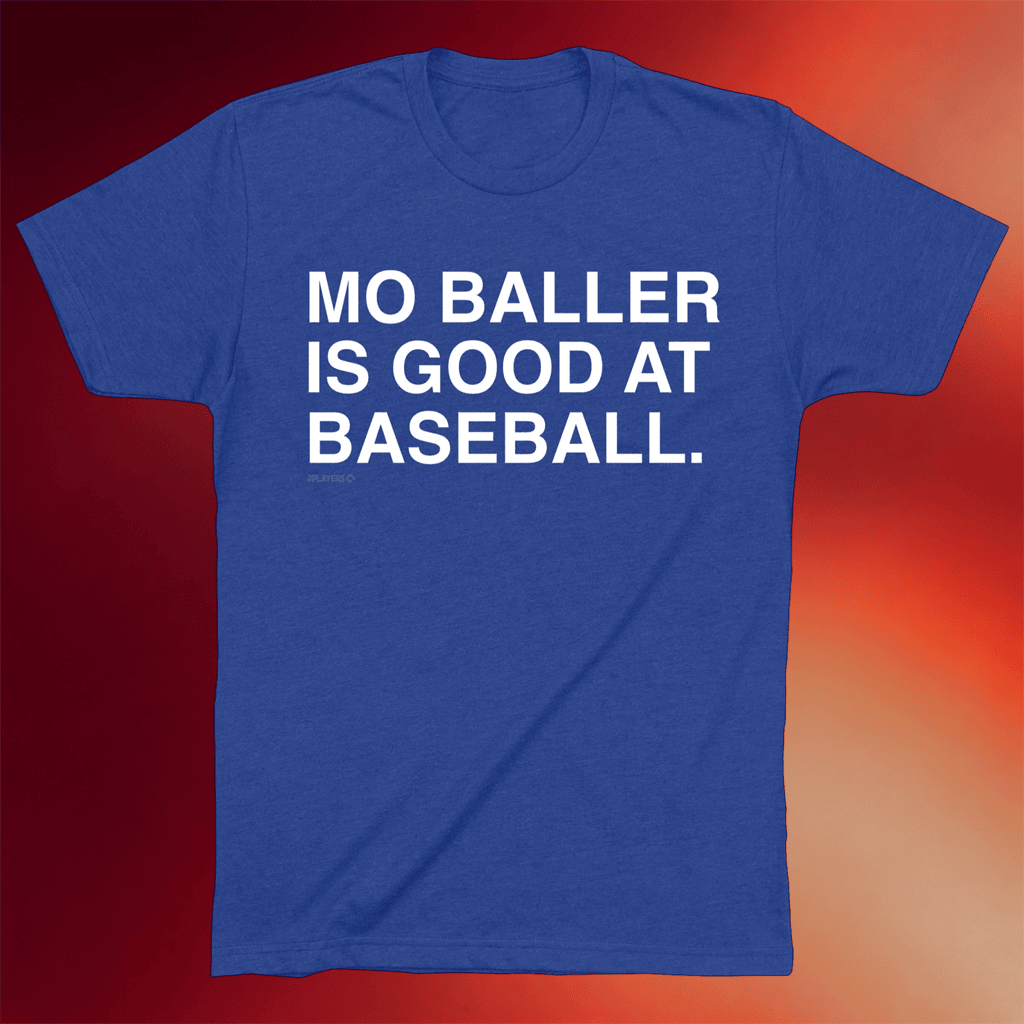 Obvious Shirts Merch 2026 Mo Baller Is Good At Baseball T-Shirt Chicago Baseball Merch Gifts - Merchluma