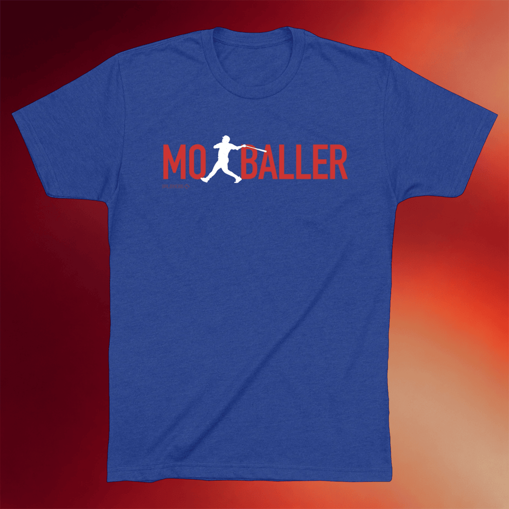 Obvious Shirts Merch 2026 Mo Baller Silhouette Shirt Chicago Baseball #25 Moises Ballesteros Tee - Merchluma