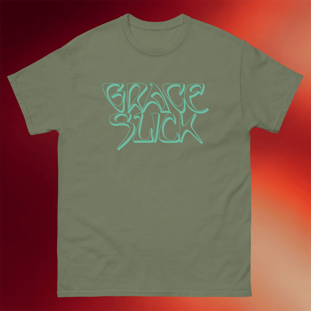 Jefferson Airplane Merch 2026 Grace Slick Logo T-Shirt Gifts For Rock Band Fans - Merchluma