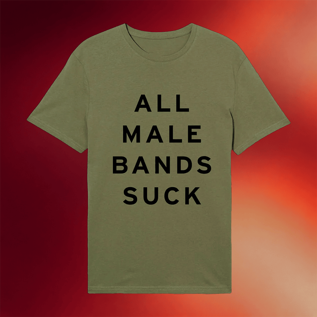 Jehnny Beth Merch 2026 All Male Bands Suck T-Shirt Jehnny Beth Shirt Gift Ideas For Music Lovers - Merchluma
