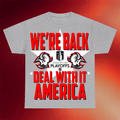 Heel Turn Merch 2026 Buffalo Sabres T-Shirt We're Back Deal With It America Shirt Dad Gifts - Merchluma