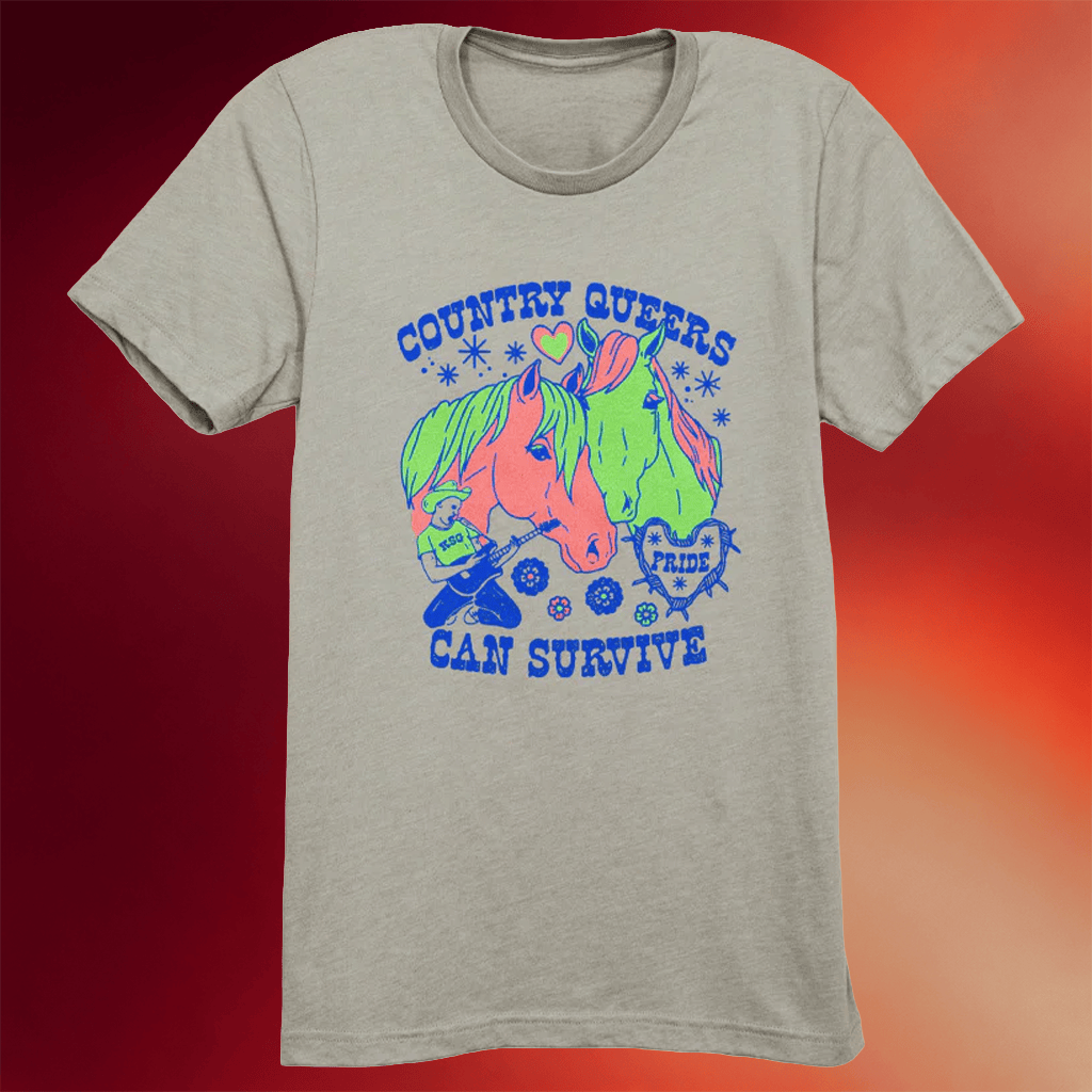 Kin Ship Goods Merch Country Queers Can Survive T-Shirt Gift Ideas For Son - Merchluma