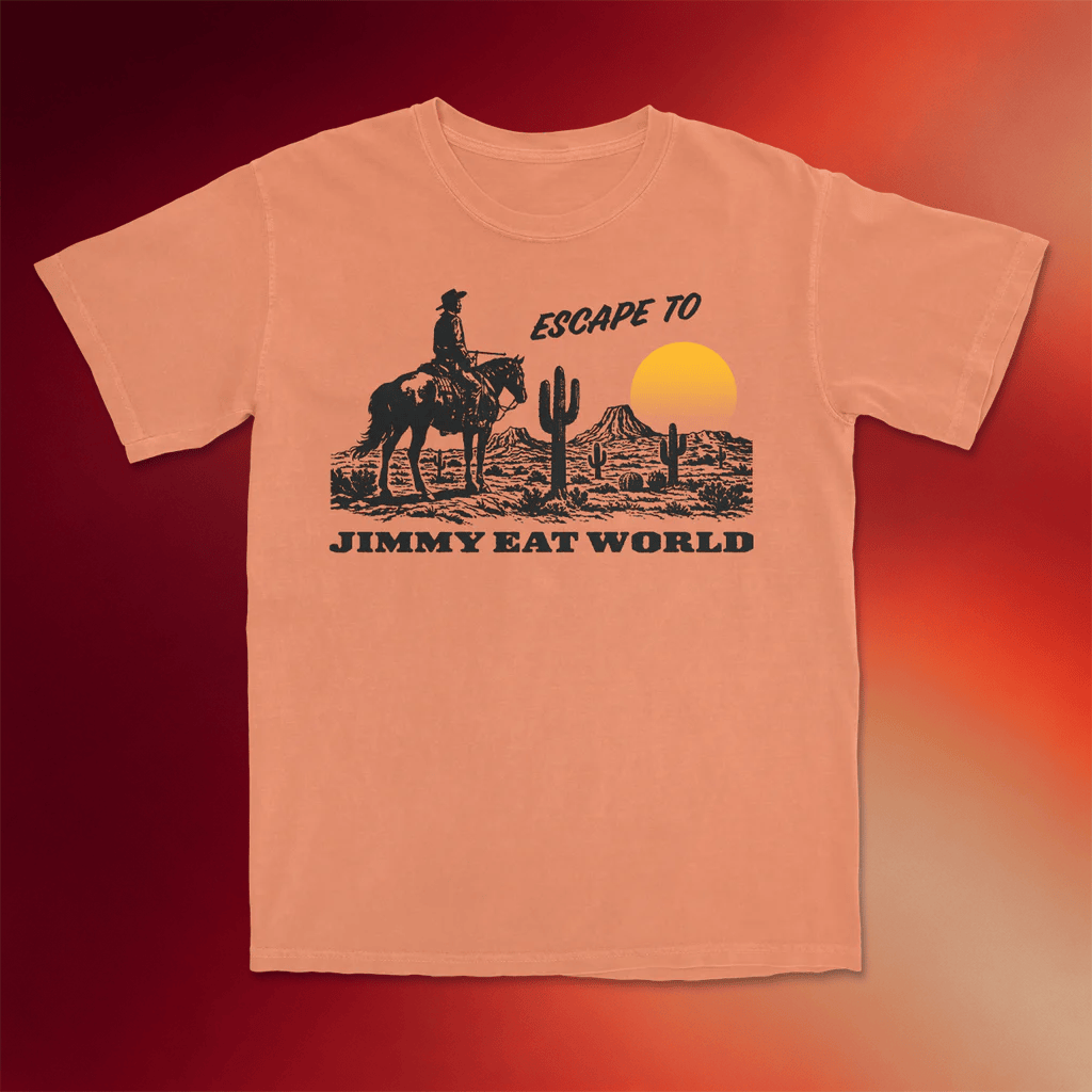 Jimmy Eat World Merch 2026 Escape To T-Shirt Best Gifts For Rock Band Fans - Merchluma