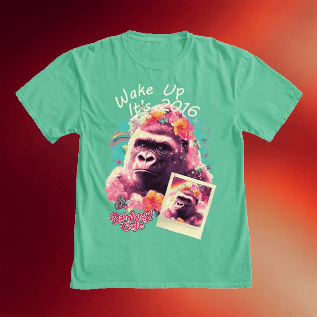 Landry's Inc Merch Rainforest Cafe Wake Up Its 2016 T-Shirt Gift Ideas For Friends - Merchluma