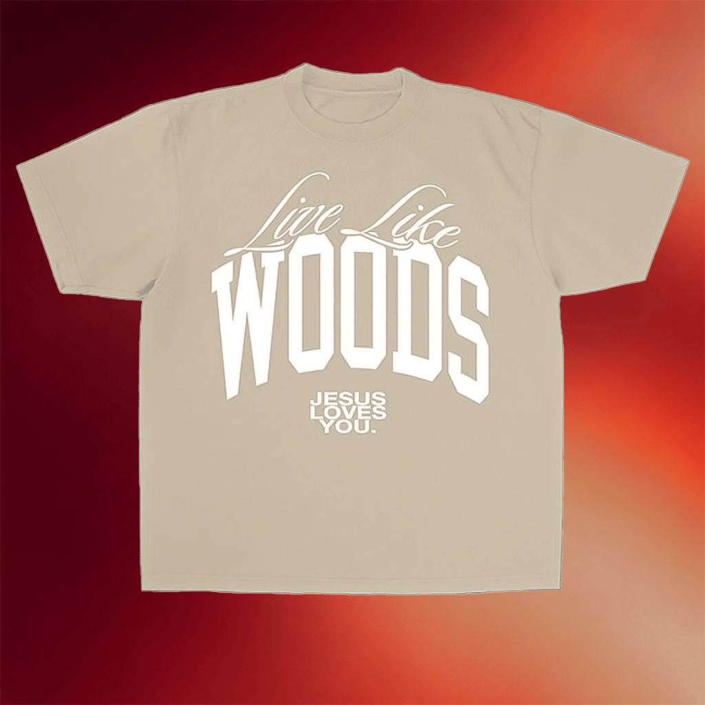 Jesus Loves You Merch Live Like Woods T-Shirt Isaac Woods Tribute Shirts Gifts - Merchluma