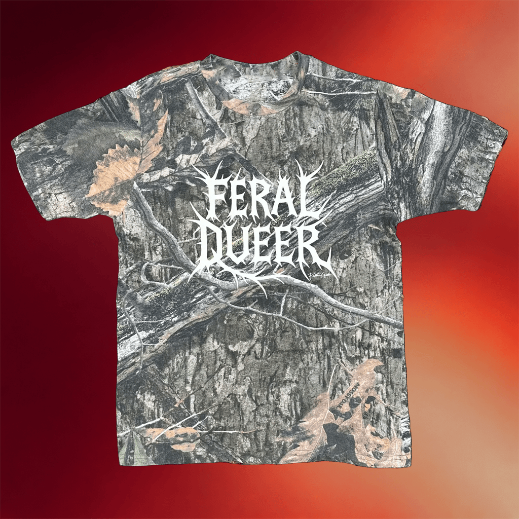 Pattie Gonia Merch Feral Queer Camo T-Shirt Best Gifts For Husband - Merchluma