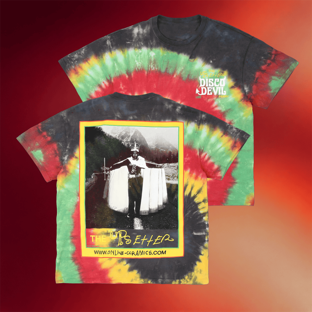 Online Ceramics Merch 2026 Disco Devil Tie Dye Shirt Lee Scratch Perry Shirt Gift For Brothers - Merchluma