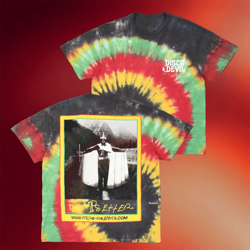 Online Ceramics Merch 2026 Lee Scratch Perry Disco Devil Tie Dye Shirt Best Gifts For Fans - Merchluma