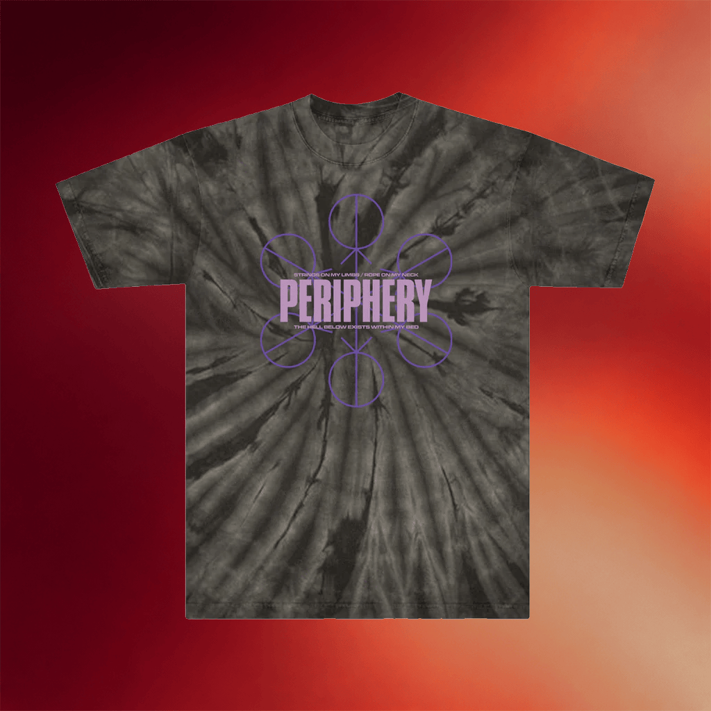 Periphery Merch 2026 Periphery Tie Dye T-Shirt Music Gift Ideas For Guys - Merchluma
