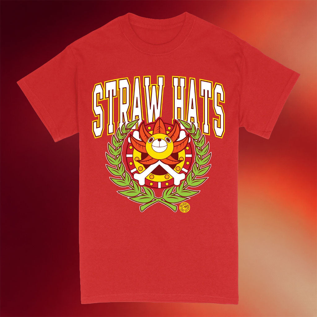 Too Lucky Merch 2026 Straw Hats College Style T-Shirt Gift For Anime Lovers - Merchluma