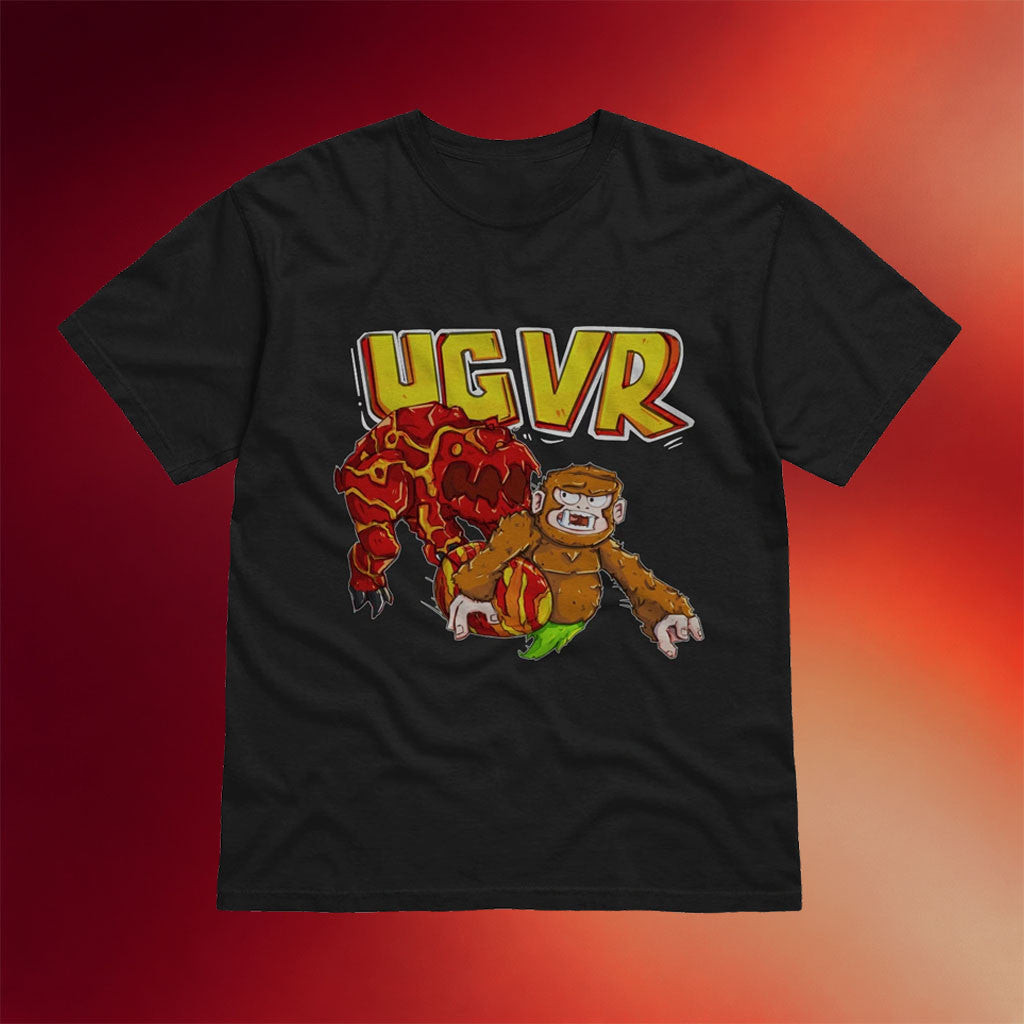 UG VR Merch 2026 UG VR T-Shirt Black Birthday Presents For Boyfriend - Merchluma