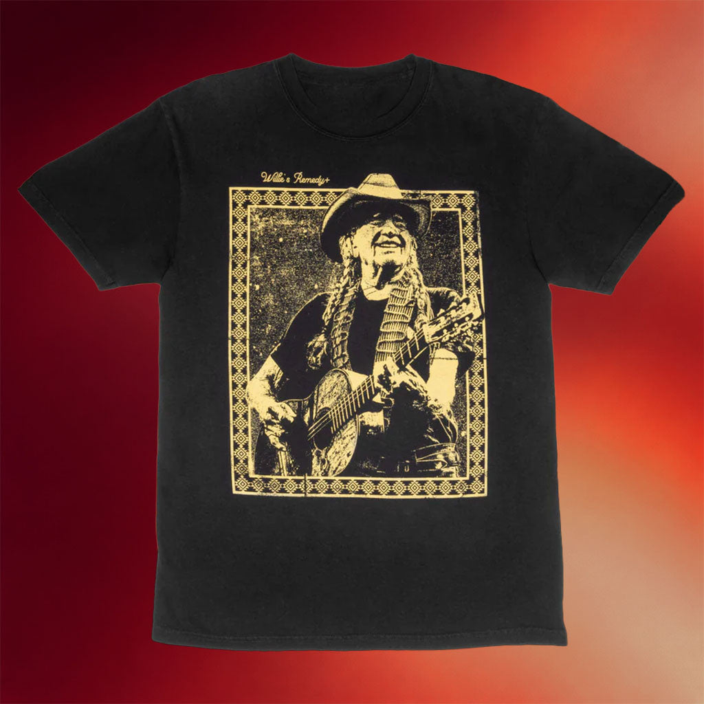 Willie's Remedy Merch 2026 Backstage T-Shirt Willie Nelson Merch Gift For Music Lovers - Merchluma