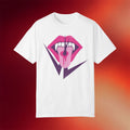 AMC Merch 2026 The Vampire Lestat Tongue And Fangs Logo T-Shirt White Gift For Sisters - Merchluma