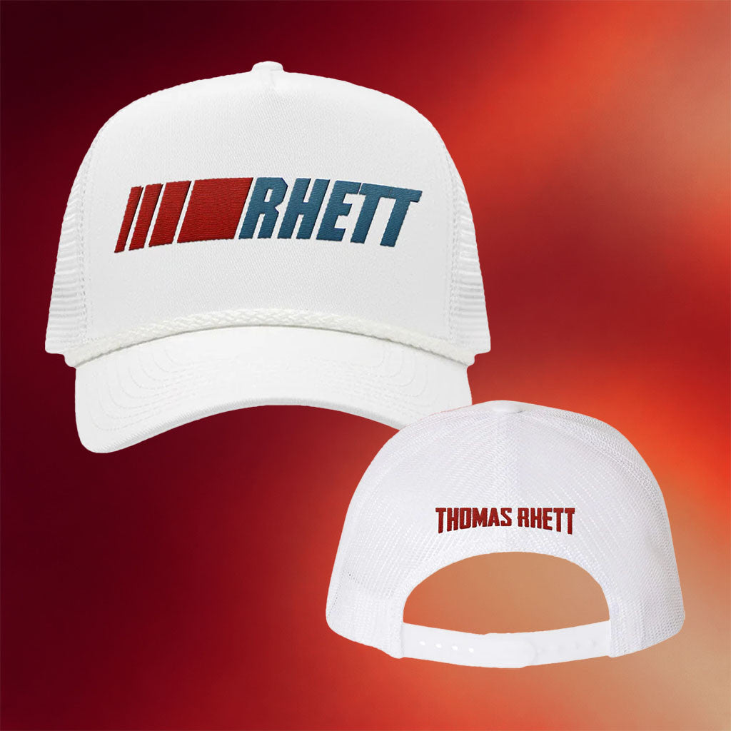 Thomas Rhett Merch 2026 Rhett Trucker Hat Embroidered Music Related Gifts For Guys - Merchluma