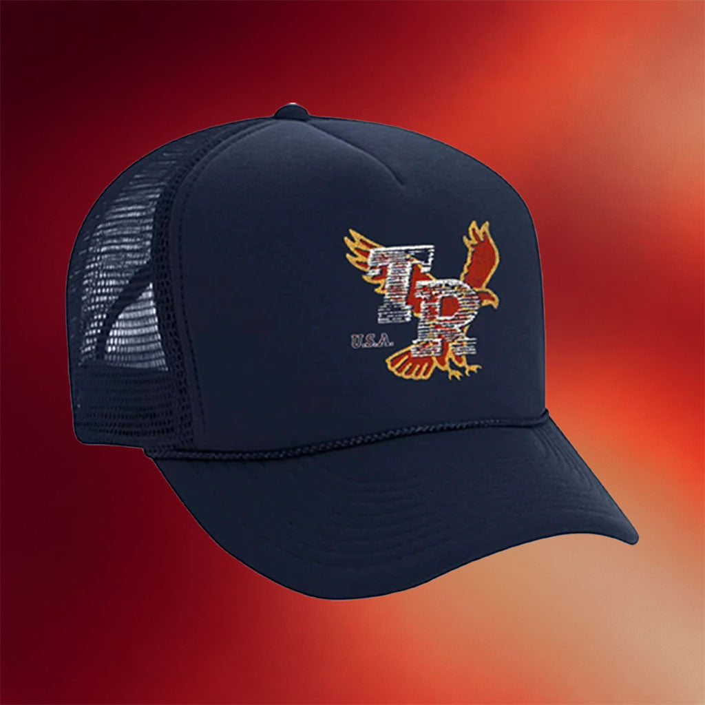 Thomas Rhett Merch 2026 TR Eagle Trucker Hat Music Related Gifts For Guys - Merchluma