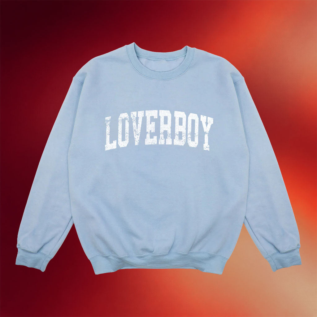 Loverboy Merch 2026 Loverboy University Crewneck Sweatshirt Present For Sister - Merchluma