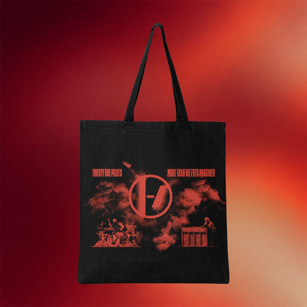 Twenty One Pilots Merch 2026 Imagined Tote Bag Twenty One Pilots Tour Merch Music Fan Gifts - Merchluma