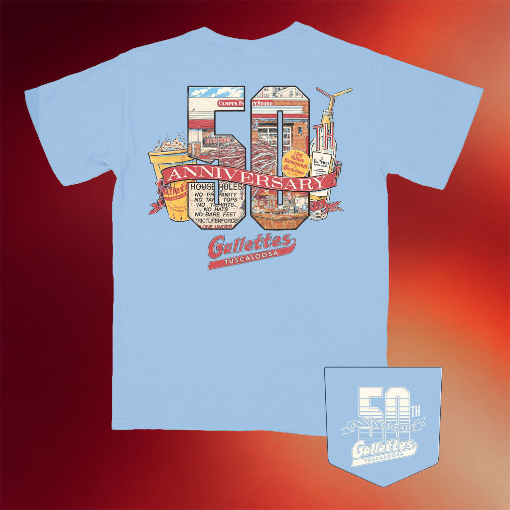 JNJ Apparel Merch 2026 Gallettes 50th Anniversary T-Shirt Gift Ideas For Brothers - Merchluma