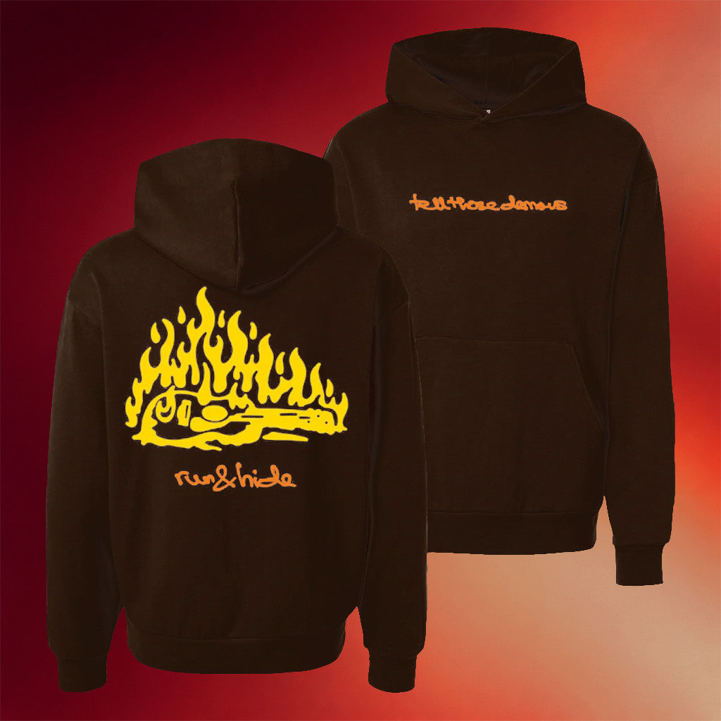 Josiah Queen Merch 2026 Tell Those Demons Run And Hide Hoodie Gift For Music Lovers - Merchluma