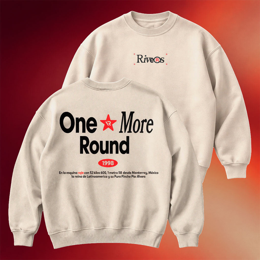 Riversgg Merch 2026 One More Round Crewneck Sweatshirt Gift Ideas For Friends - Merchluma