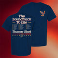 Thomas Rhett Merch 2026 Soundtrack to Life Eagle T-Shirt Best Gift For Music Lovers - Merchluma