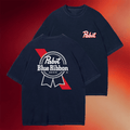 Pabst Blue Ribbon Merch 2026 Pabst Blue Ribbon Beer Logo T-Shirt Gifts For Husband - Merchluma