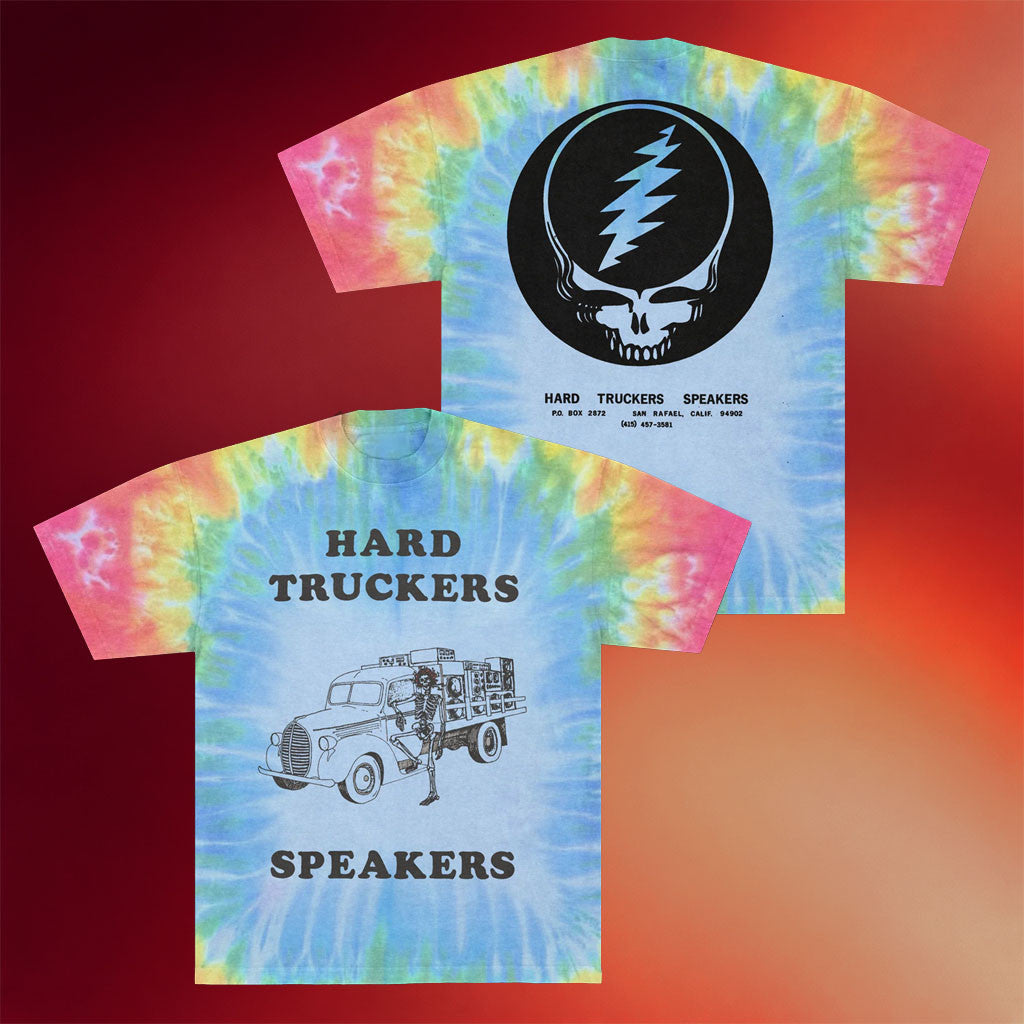 Night Gallery Merch 2026 Hard Truckers Speakers Tie Dye T-Shirt Present For Friends - Merchluma