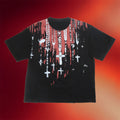Haunted Starbucks Merch 2026 Rosary T-Shirt Christian Shirt Present For Friends - Merchluma