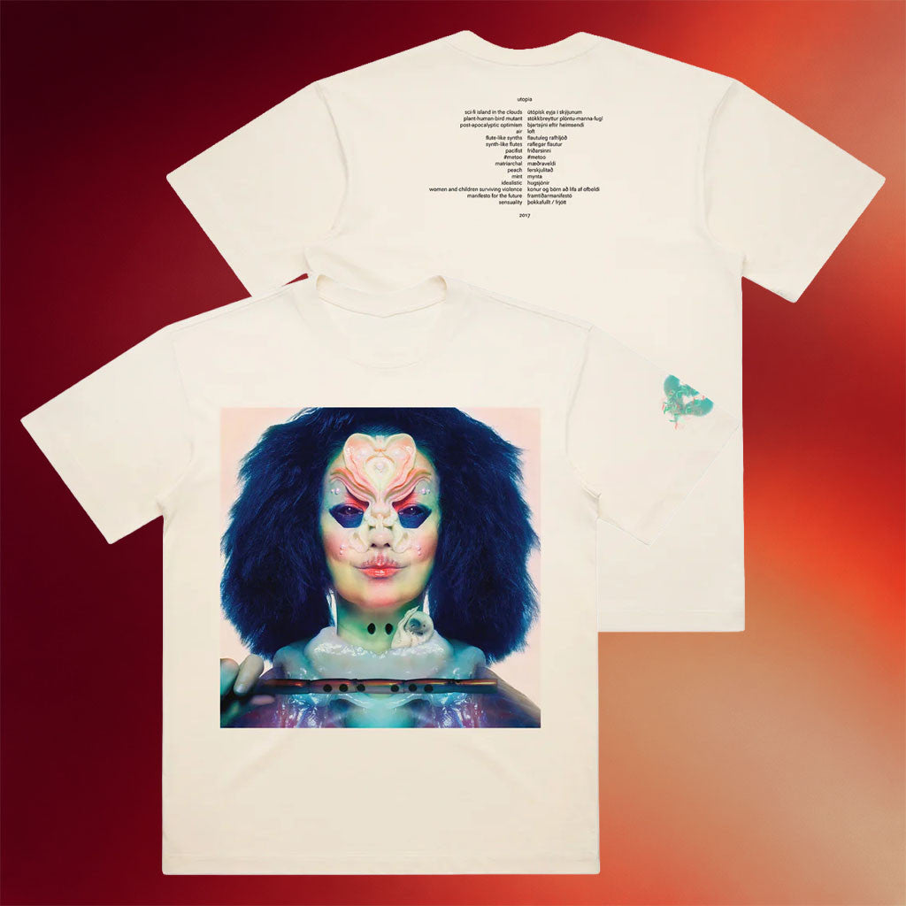 Bjork Merch 2026 Utopia Album Cover T-Shirt Bjork Shirt Gift Ideas For Music Lovers - Merchluma