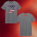 FloSports Merch 2026 Flo Racing Americana T-Shirt Unique Gift For Boyfriend - Merchluma