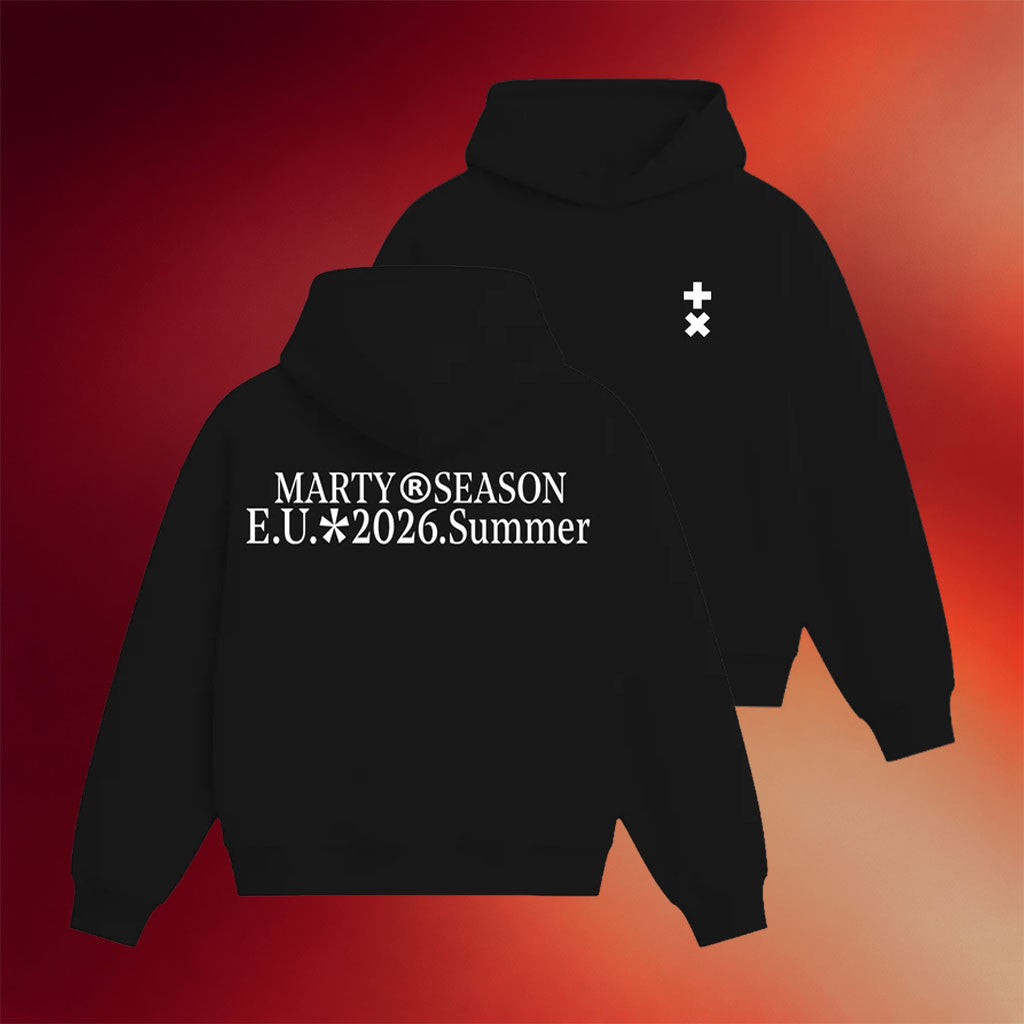 Martin Garrix Merch 2026 Marty Season Hoodie Black Presents For Music Lovers - Merchluma