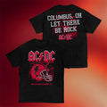 ACDC Merch 2026 Columbus PWR UP Tour T-Shirt Let There Be Rock Shirt Gift For Band Fans - Merchluma