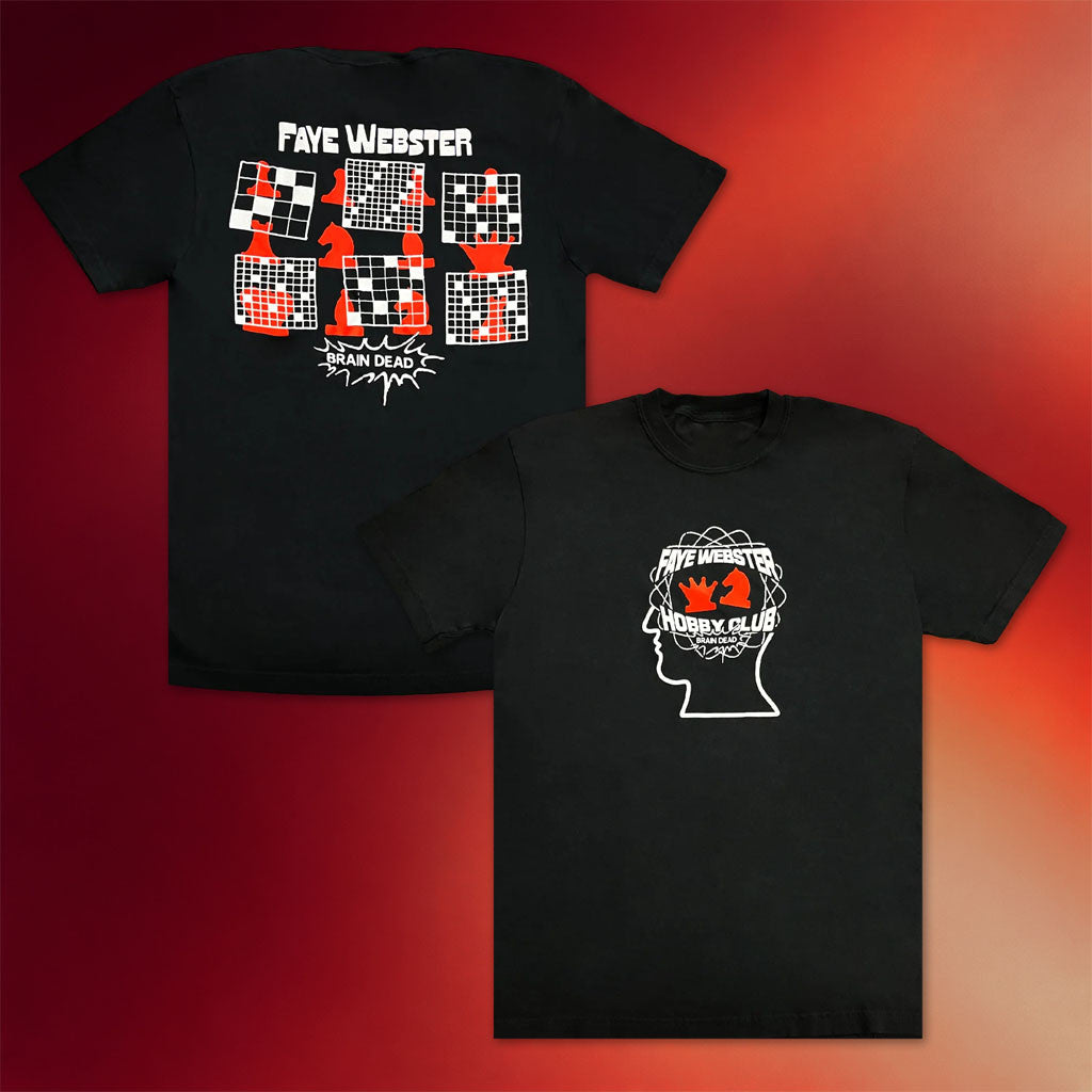Faye Webster Merch 2026 Faye Webster X Brain Dead Hobby Club T-Shirt Gifts For Music Fans - Merchluma